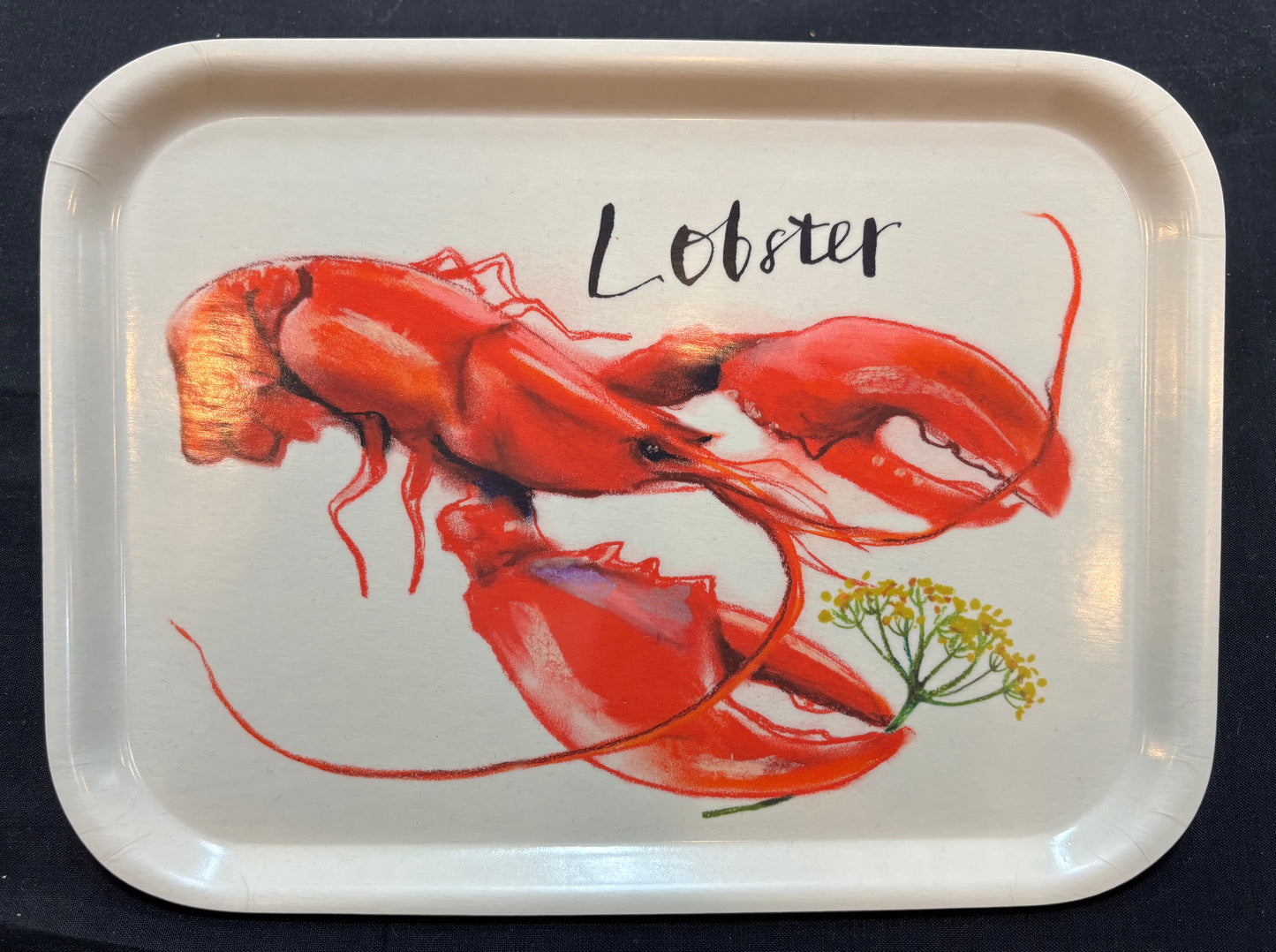 Small tray, lobster