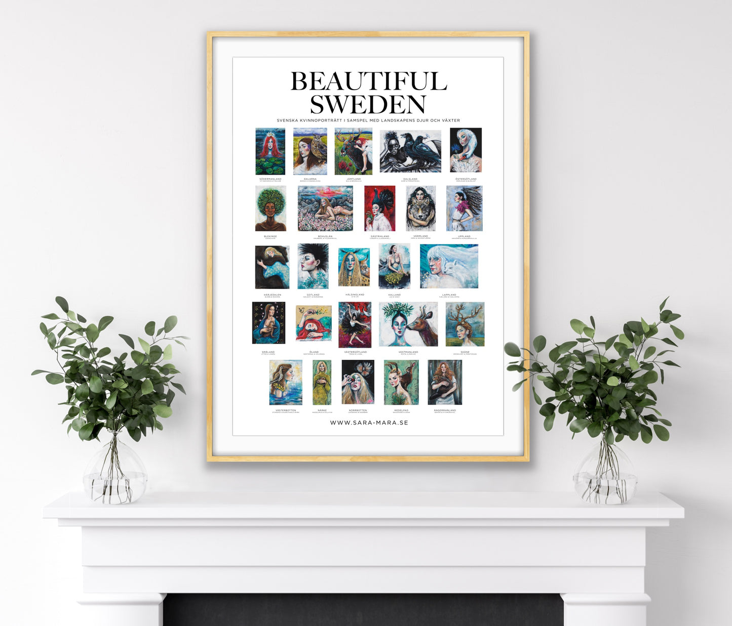 Poster "Beautiful Sweden"
