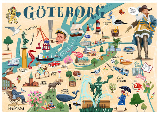 Karta GÖTEBORG
