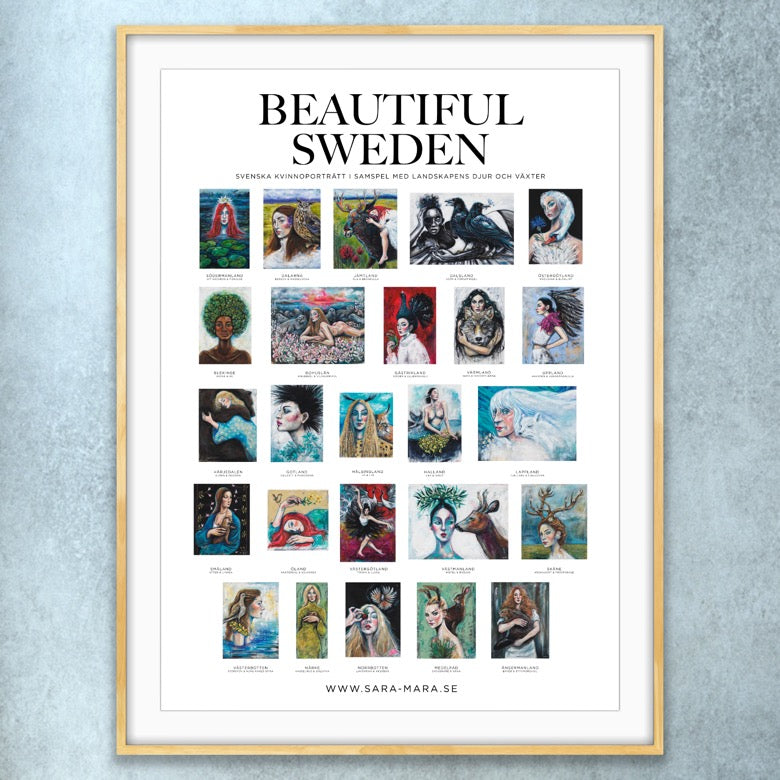 Poster "Beautiful Sweden"